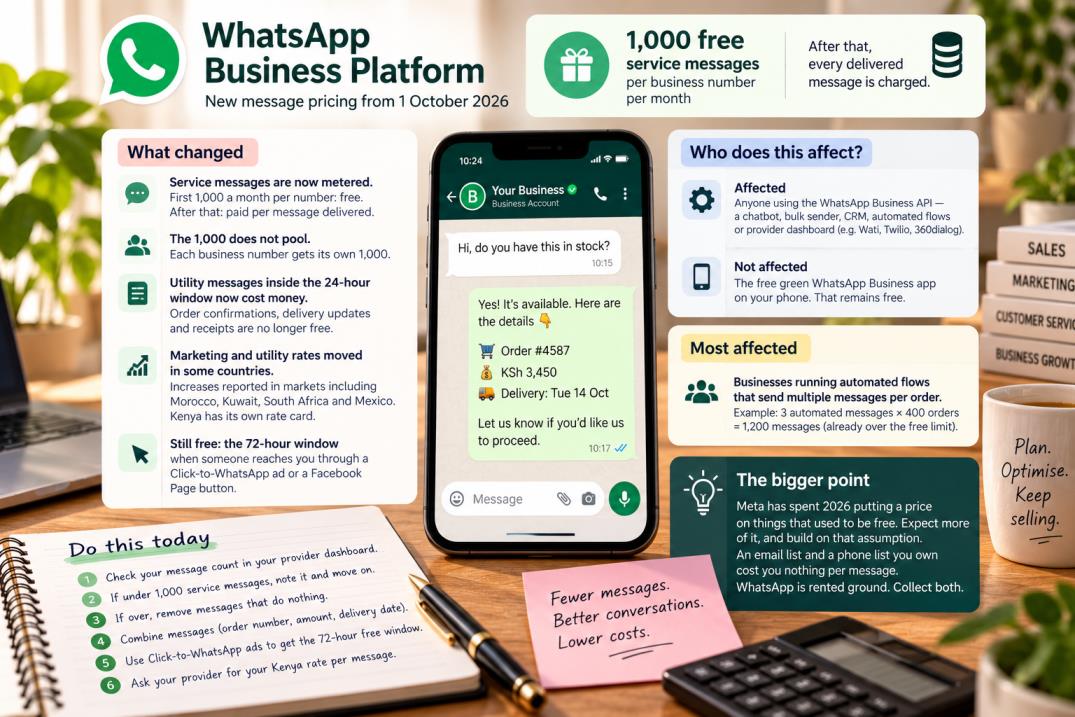 WhatsApp Just Started Charging for Replies You Used to Send Free